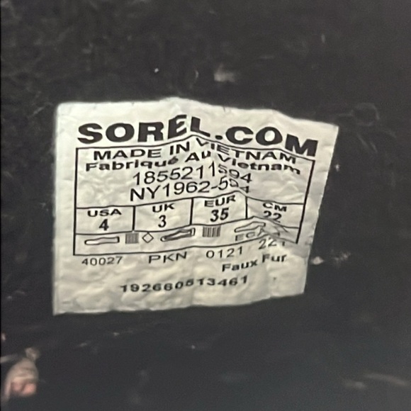 Sorel waterproof sz 4 boots GUC - Picture 10 of 10